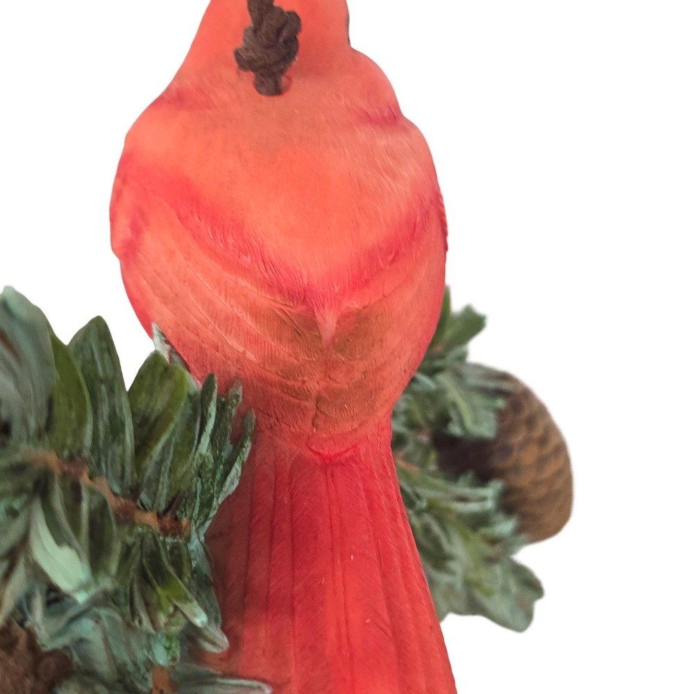 Marjolein Bastin Hallmark Cardinal Bird Pine Branch Bell Ornament Cottagecore - Picture 6 of 14